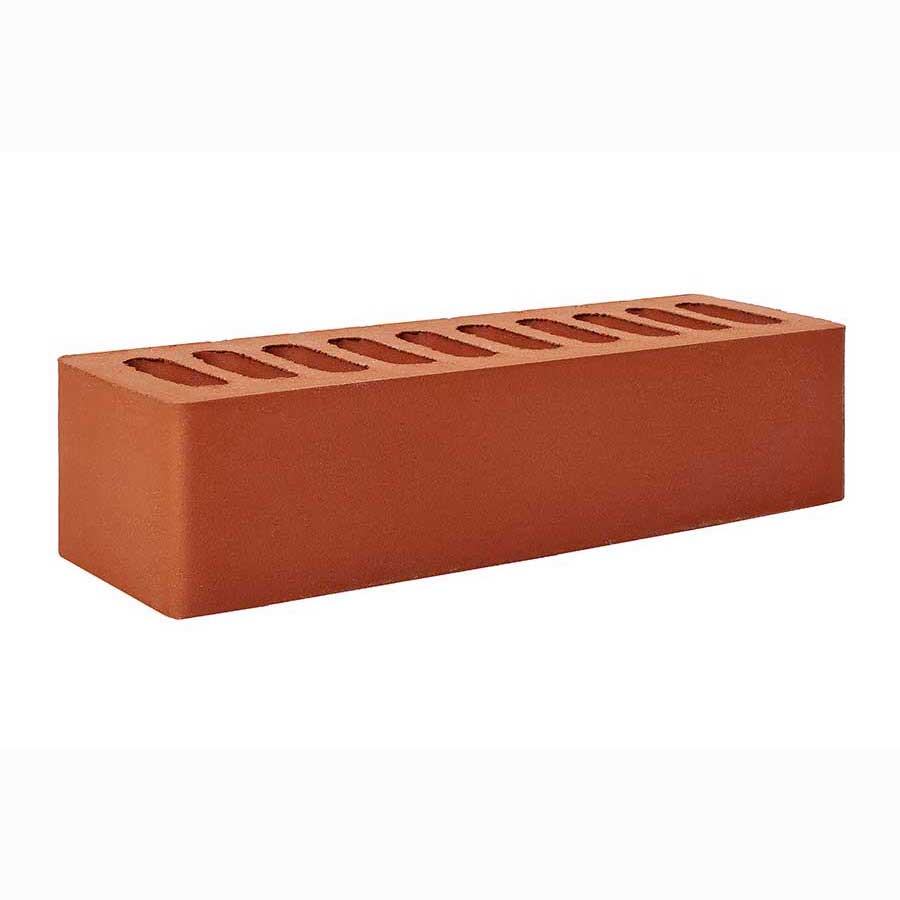 Белебеевский кирпич лицевой 0,7НФ красный гладкий