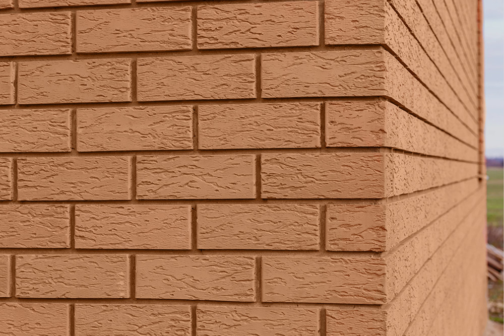 Ключищинский кирпич лицевой 1НФ персик византия