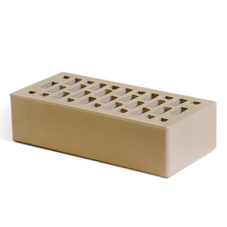 Маркинский кирпич лицевой 1НФ капучино гладкая