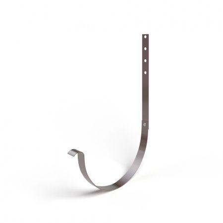 Держатель желоба D185х300 усиленный RAL8017