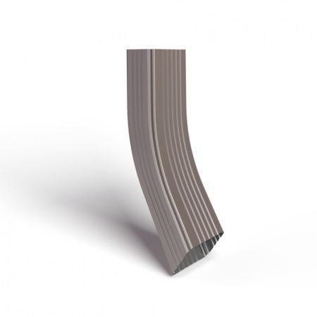 Колено трубы 76х102 (60°) полиэстер RAL8017