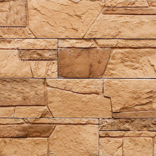 Облицовочный камень Арт Альянс Готика бежевый+светло-коричневый