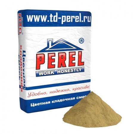 Смесь кладочная цветная Perel SL кремовый 0040 50 кг