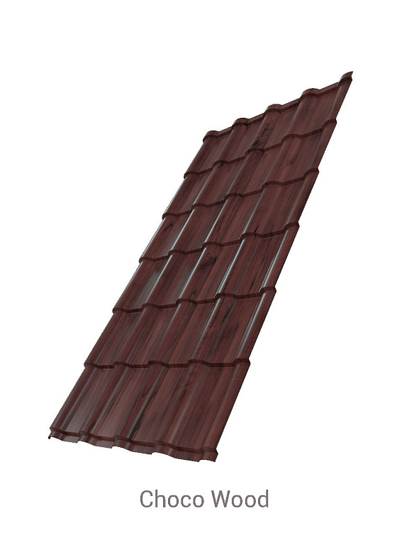 Металлочерепица Kamea Quarzit lite 0.5